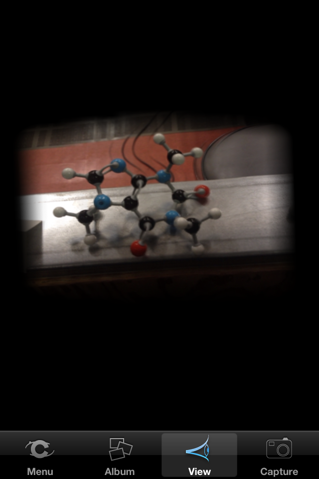 Capture of a molecule model!